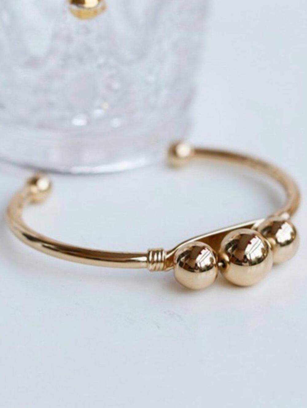 Dannijo Lau Cuff Bracelet Gold